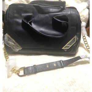 Brand New Botkier Black Leather Handbag - Elegant, Spacious, with Original Tags